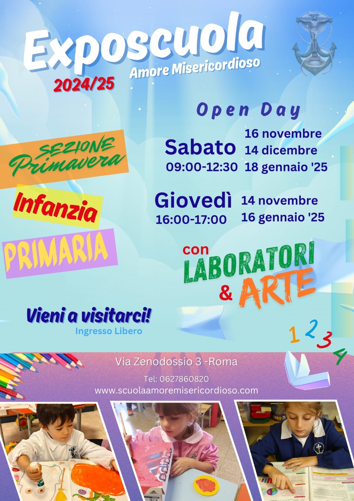 Open Day – Scuola Amore Misericordioso